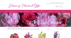 Desktop Screenshot of houseofflowerstx.com